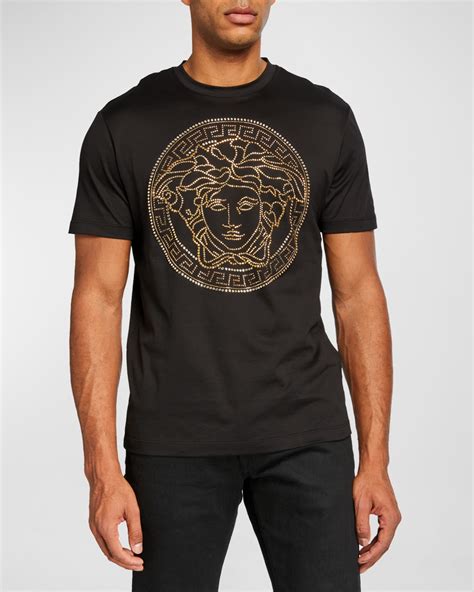 versace gold medusa t shirt|Versace Medusa shirt men's uk.